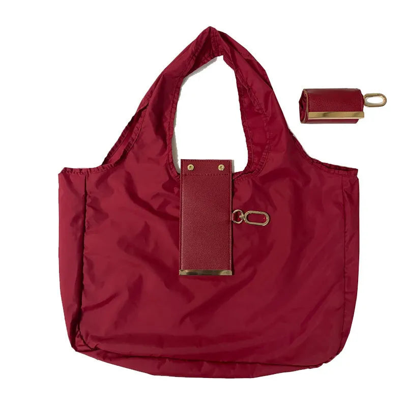 Expandelle Charm Tote Foldable Bag Charm That Unrolls Into a Full Tote