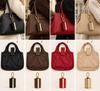 Expandelle Charm Tote Foldable Bag Charm That Unrolls Into a Full Tote